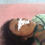 Hanged Indonesian woman