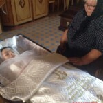 Slavic woman funeral