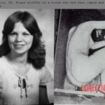 Vintage photo of dead woman