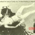 Vintage photo of dead woman