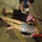 Three young people crushed by truck