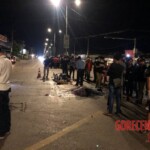 Three young people crushed by truck