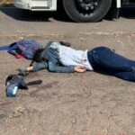 Young Brazilian woman crushed by truck