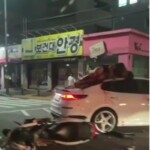 Aftermath of motorcycle accident