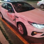 Aftermath of motorcycle accident