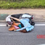 Ran over Chinese woman