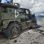 Dead Ukrainian soldier