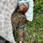 Dead Ukrainian soldier