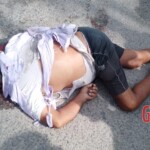 Head crushed by truck