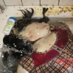 Bathtub suicide girl