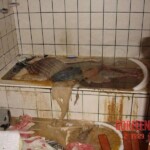 Bathtub suicide girl