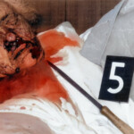 Beheaded elderly woman