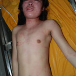 Chinese woman in morgue