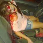 Woman executed in car