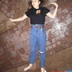 Chinese woman after suicide jump