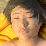 Drowned Chinese woman