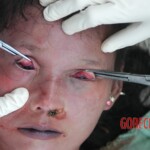 Examination of dead Chinese woman