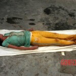 Examination of dead Chinese woman