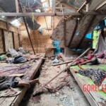 Victims of civil war in Myanmar