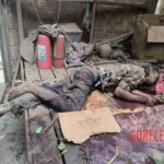 Victims of civil war in Myanmar