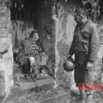 Fallen German soldiers during WWII