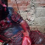 Neither of them won the machete fight