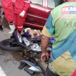 Two young women hit a pole at high speed