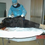 Examination and autopsy of stabbed Chinese woman
