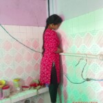 Found hanged in her employer's bathroom