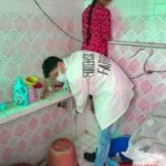 Found hanged in her employer's bathroom