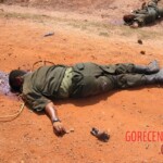 Police convoy blown up