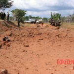 Police convoy blown up