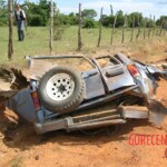 Police convoy blown up
