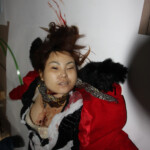 Raped and slashed Chinese woman