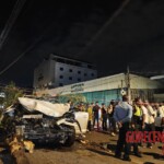 Reckless driver hits two guys on scooter