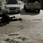 Stabbed to death by junkie in parking lot