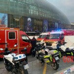 Aftermath of collision between two trams in Strasbourg