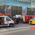 Aftermath of collision between two trams in Strasbourg