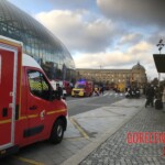Aftermath of collision between two trams in Strasbourg