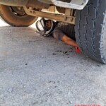 Brazilian biker run over by truck