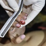 Chinese woman attacked by maniac on her way home from work