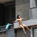 Chinese woman captured in suicide jump fall