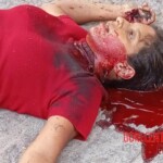 Stabbed to death in the middle of street