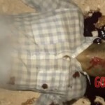 Aftermath of massacre of Nadimo village in DR Congo