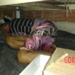 Assassinated female drug user