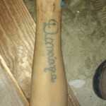 Assassinated female drug user