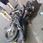 Biker lost both legs and died on spot in collision with car