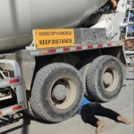 Man got his head crushed by concrete truck