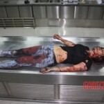 Stabbed Chinese woman in morgue