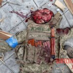 Dead Ukrainian soldier